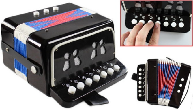 Click to view picture 4 of Mini Accordion - Musical Instrument Toy