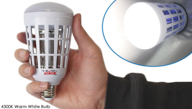 Click to view picture 8 of 2-in-1 LED Ninja ZapBulb