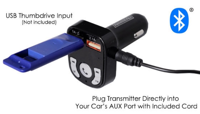 Picture 6 of Armor All Bluetooth FM Transmitter & Car Charger