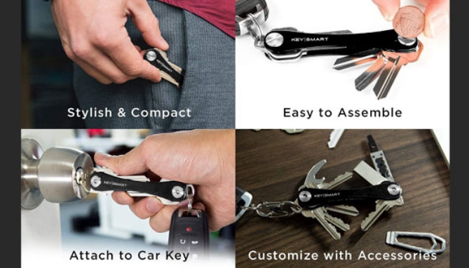 Picture 8 of Keysmart Compact Aluminum Key Holder