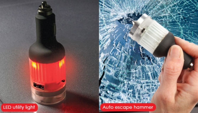 Picture 4 of Multi-Function Car Tool - Charger, Lantern, Emergency Beacon and More