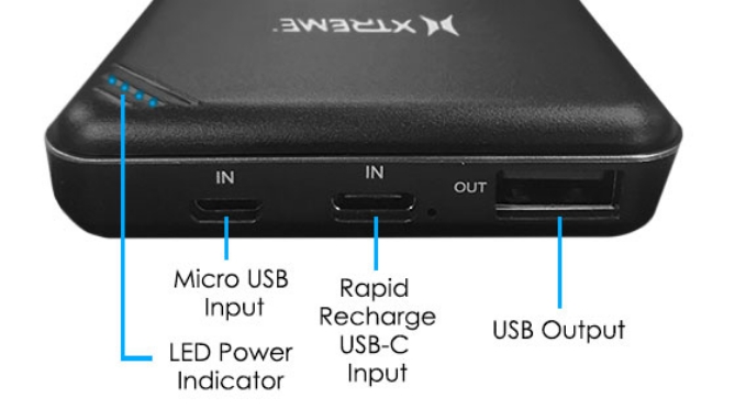 Click to view picture 8 of 10,000mAh Wireless Charger Power Bank with USB Outlet