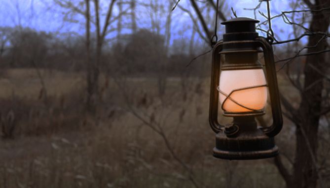 Picture 7 of Vintage Look Hurricane Lantern w/ Gorgeous Realistic Flicker Flame 2-Pack