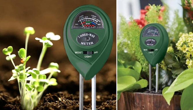 Picture 3 of 3 in 1 Soil Meter by Finelife