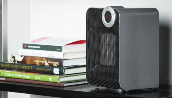 Picture 3 of Touch-Activated Digital Oscillating Space Heater by Modern Home