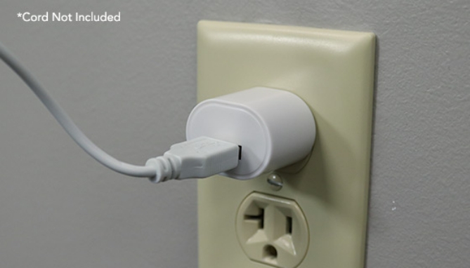 Picture 3 of Oval USB Wall Charger