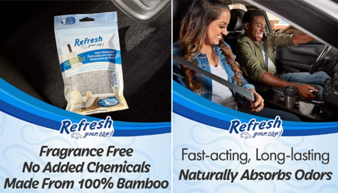 Click to view picture 3 of Charcoal Air Freshener by Refresh For Cars And More