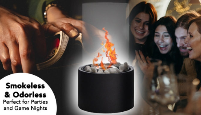 Picture 4 of Smokeless Tabletop Indoor Firepit