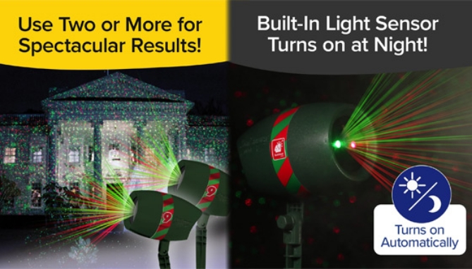 Click to view picture 8 of Star Shower Ultra 9: As Seen on TV Laser Projector Light