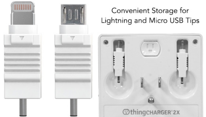 Click to view picture 4 of ThingCharger Power Outlet Phone Charger Combo