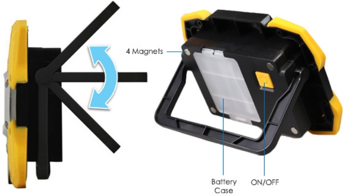 Picture 3 of 600 Lumen COB Floodlight By Farpoint