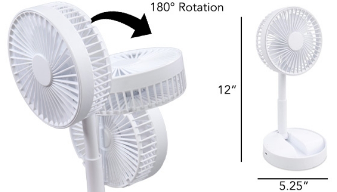 Picture 5 of Portable Foldable Fan Made To Use Anywhere