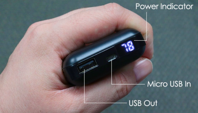Click to view picture 8 of 10000mAh Power Bank with Digital LED Display
