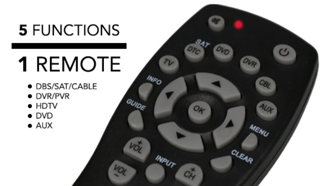 Picture 3 of 5-in-1 Universal Remote Control