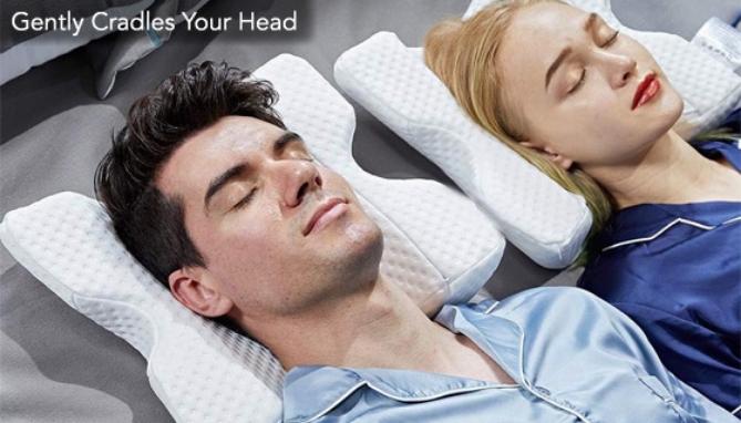 Picture 4 of 6 in 1 Pressure-Free Arch Pillow w/ Memory Foam