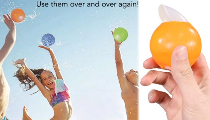 Picture 3 of 12-Pack Amazing Reusable Water Balloons