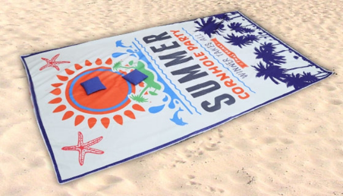 Picture 5 of Beach Towel Games <br> 3 To Choose From