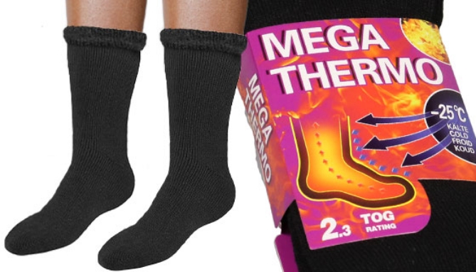 Picture 3 of Mega Thermo Arctic Weather Socks