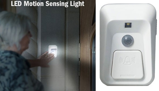 Picture 4 of Wireless Doorbell with Motion Sensing Security Light