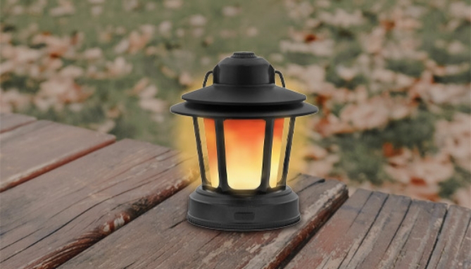 Picture 4 of Flicker Flame Mini Duo Lantern