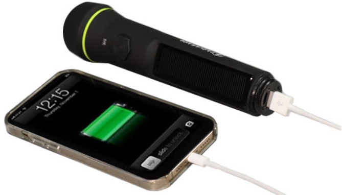 Picture 9 of HybridLight Solar-Powered Survival Flashlight and Power Bank
