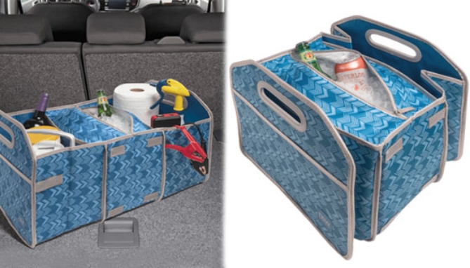 Picture 5 of Portable Trunk Organizer with Insulated Cooler