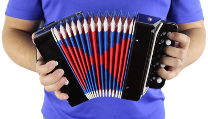 Click to view picture 5 of Mini Accordion - Musical Instrument Toy