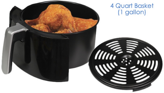 Picture 6 of Gourmet Trends 4.0qt Digital Air Fryer