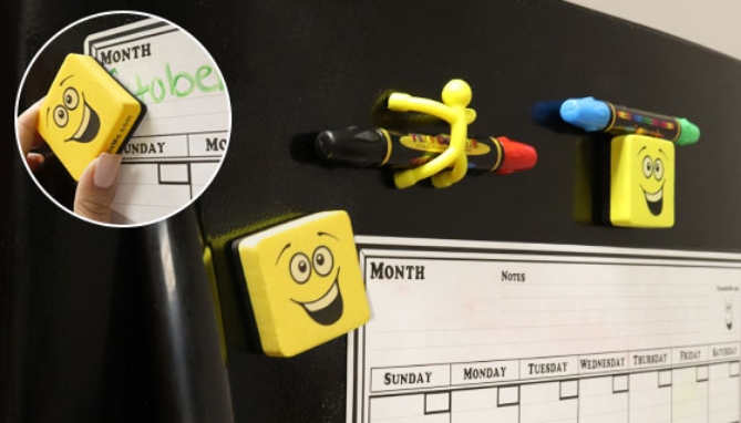 Picture 6 of ErasableMe Magnetic Dry Erase Monthly Calendar Kit