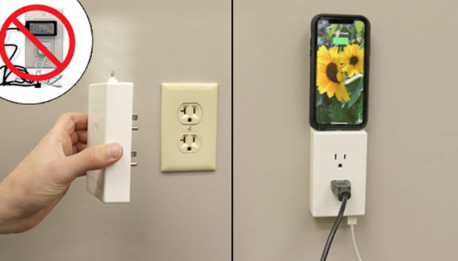 Click to view picture 5 of ThingCharger Power Outlet Phone Charger Combo
