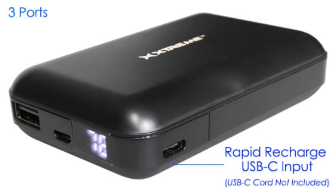 Click to view picture 9 of 10000mAh Power Bank with Digital LED Display