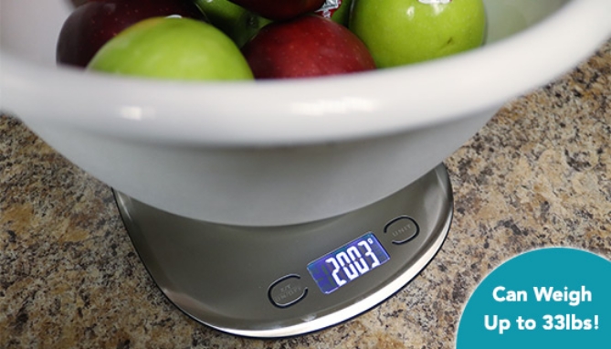 Click to view picture 7 of Stainless Steel Digital Kitchen Scale