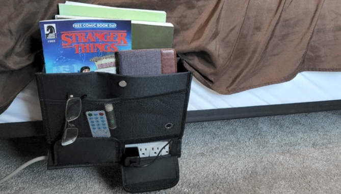 Picture 4 of Large Capacity Bedside Storage Organizer