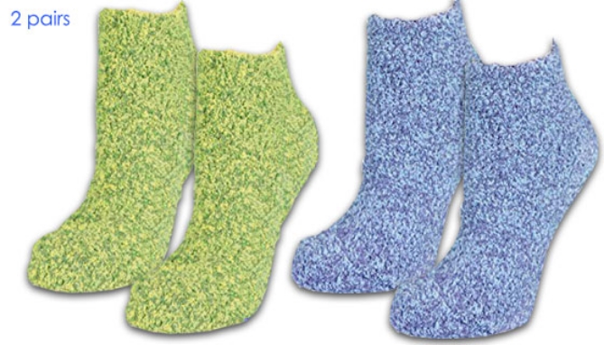 Picture 4 of 2-PK of Dr.Scholl's Ultra Comfort Soothing Spa Socks