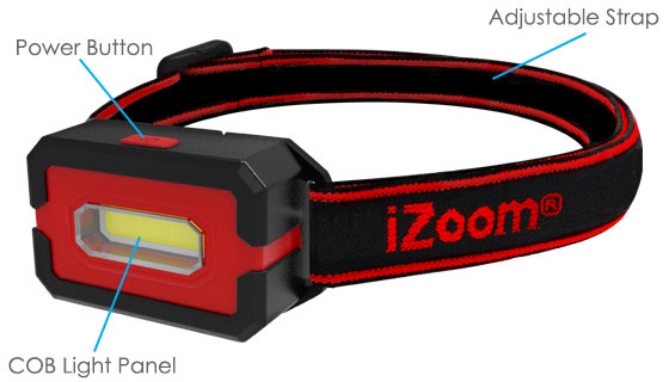 Picture 4 of COB Versa Beam Headlamp - 2 pack