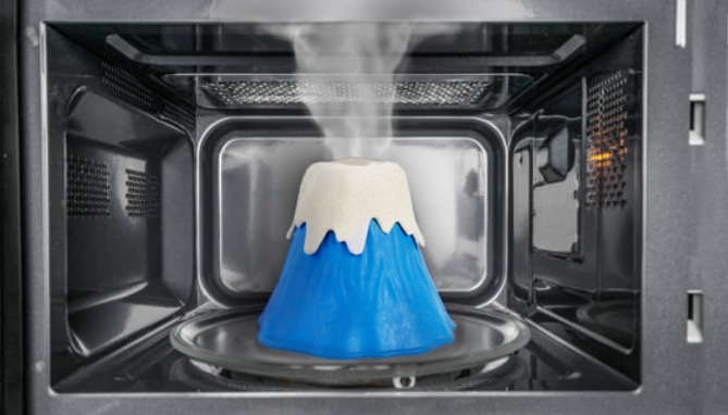 Picture 4 of Eco-Friendly Volcano Microwave Steam Cleaner