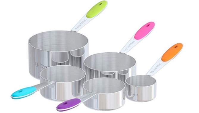 Picture 5 of 10 Piece Measuring Cups and Spoons Set