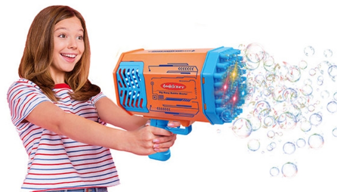 Click to view picture 5 of Big Bang Bubble Blaster With Color Lights