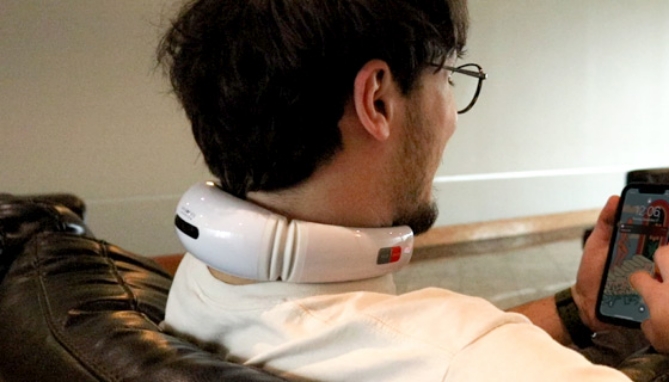 Picture 4 of Impulse Neck Therapy Massager - Relieves Neck, Shoulder and Arm Pain, + Headache Relief