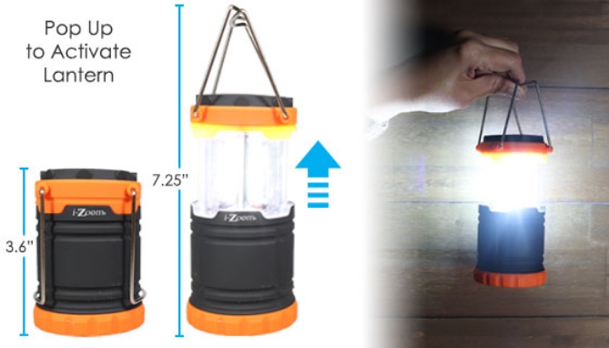 Click to view picture 6 of Micro Series Utility Light/Collapsible Lantern Combo