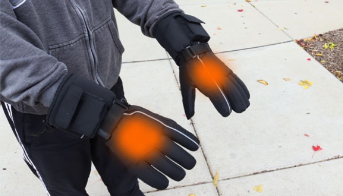 Click to view picture 5 of Battery Operated Heated Gloves - Unisex