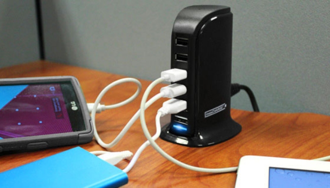 Picture 4 of 6 Port InstaCharge USB Tower