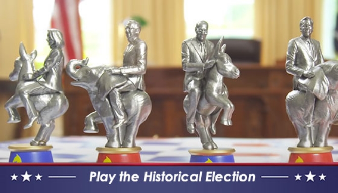 Picture 5 of 2020 Battle for the White House Chess Set