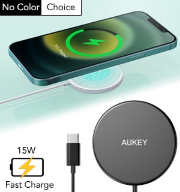 Picture 1 of USB-C 15w High Speed Mag-Safe Magnetic Wireless Charger