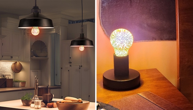 Picture 6 of 3D Fireworks Decoration LED Bulb