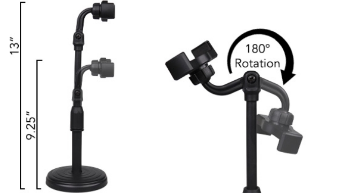 Picture 4 of Adjustable Desktop Microphone Style Phone Mount