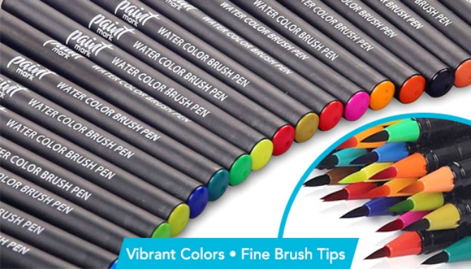 Click to view picture 4 of Watercolor Brush Pen Set of 24