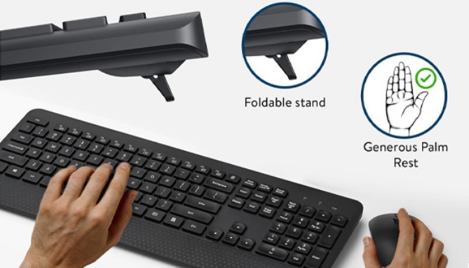 Click to view picture 5 of Wireless Keyboard and Mouse Combo by Uncaged Ergonomics