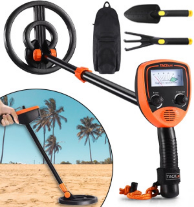 Picture 1 of Metal Detector Kit With Waterproof Search Coil
