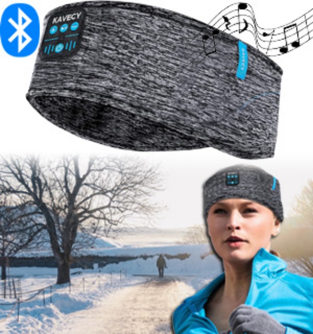 Picture 1 of Bluetooth Music Headband: For Workouts and Sleep